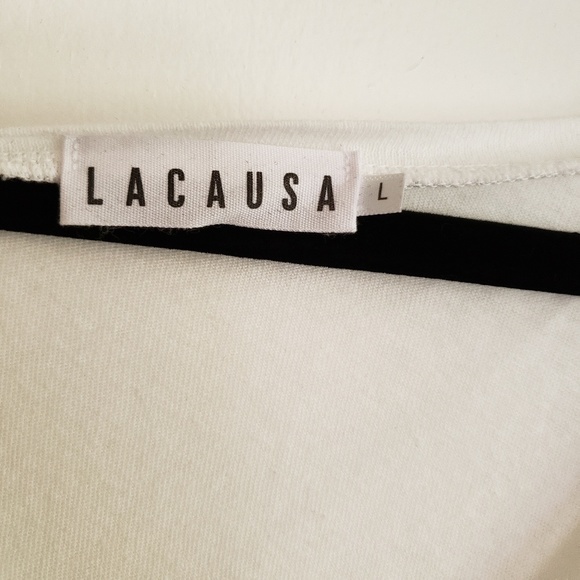 Lacausa Cotton Tank- Large - Picture 5 of 5